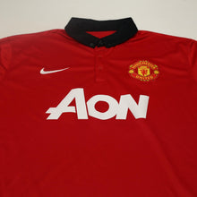 Load image into Gallery viewer, 2013/14 Jones #4 Manchester United Vintage Home Football Shirt (XL)
