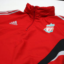 Load image into Gallery viewer, 2008/09 Liverpool adidas Formotion Football Player Issue 1/4 Zip Training Top L4

