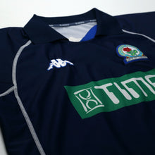 Load image into Gallery viewer, 2001/02 Tugay #3 Blackburn Rovers Vintage Kappa Away Football Shirt (M/L)5
