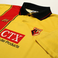 Load image into Gallery viewer, 1997/98 Watford Vintage Mizuno Home Football Shirt (M) 38/405
