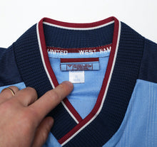 Load image into Gallery viewer, 1997/98 FERDINAND #15 West Ham Vintage PONY Away Football Shirt (XL)
