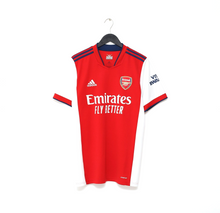 Load image into Gallery viewer, 2021/22 SAKA #7 Arsenal adidas Home Football Shirt Jersey (M)
