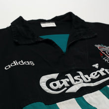 Load image into Gallery viewer, 1993/95 Liverpool Vintage adidas Football Training Drill Top (XS) 34/366
