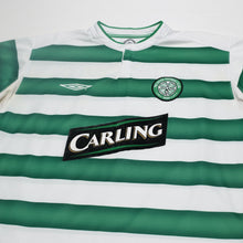 Load image into Gallery viewer, 2003/04 Larsson #7 Celtic Vintage Umbro European Home Football Shirt (L)
