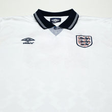 Load image into Gallery viewer, 1990/92 Gascoigne #19 England Retro Umbro Home Football Shirt (XL) Italia 903
