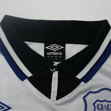 Load image into Gallery viewer, 1994/95 Ferguson #9 Everton Vintage Umbro Away Football Shirt (L)

