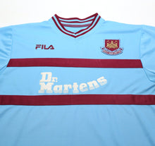 Load image into Gallery viewer, 2001/03 DI CANIO #10 West Ham Vintage FILA Away Football Shirt (L)
