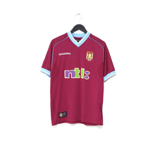 Load image into Gallery viewer, 2001/02 ANGEL #8 Aston Villa Vintage Diadora Football Shirt Jersey (S/M) 34/36
