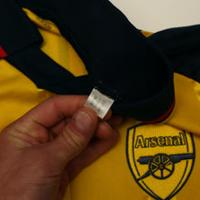 Load image into Gallery viewer, 2019/20 Wright #8 Arsenal Retro adidas Icon Long Sleeve Away Football Shirt (M)13

