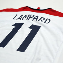 Load image into Gallery viewer, 2003/05 Lampard #11 England Vintage Umbro Home Football Shirt (XXL) EURO 200411
