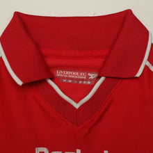 Load image into Gallery viewer, 2000/02 Gerrard #17 Liverpool Vintage Reebok Home Football Shirt (S)17
