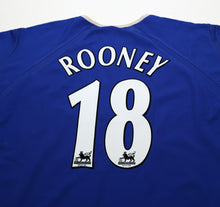 Load image into Gallery viewer, 2003/04 ROONEY #18 Everton Vintage PUMA Home Football Shirt (XL)
