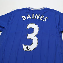 Load image into Gallery viewer, 2009/10 Baines #3 Everton Vintage le coq sportif Home Football Shirt (M)7
