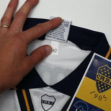 Load image into Gallery viewer, 1994/95 Maradona #10 Boca Juniors Olan *Reissue* Away Football Shirt 42 (L) BNWT16
