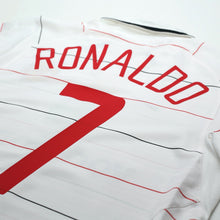Load image into Gallery viewer, 2003/04 Ronaldo #7 Manchester United Vintage Nike Third Football Shirt (S)10
