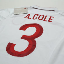 Load image into Gallery viewer, 2012/13 Cole #3 England Vintage Umbro Home Football Shirt (38) 100th Cap BNWT13
