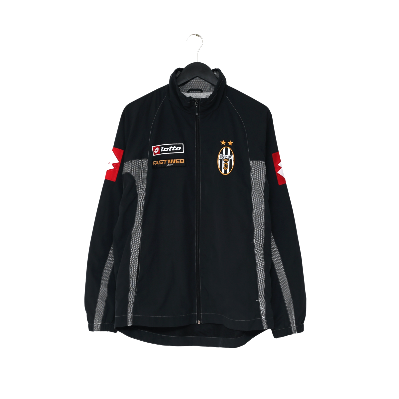 2002/03 Juventus Vintage Lotto Football Track Top Jacket (L