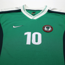 Load image into Gallery viewer, 1998/00 Okocha #10 Nigeria Vintage Nike Football Shirt (M) World Cup 983
