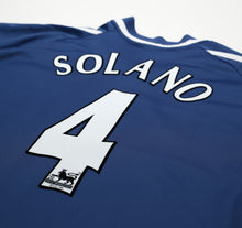 Load image into Gallery viewer, 2001/02 SOLANO #4 Newcastle United Vintage adidas Away Football Shirt (XL)
