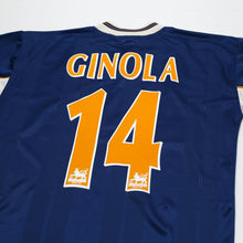 Load image into Gallery viewer, 1997/98 Ginola #14 Tottenham Hotspur Vintage PONY Away Football Shirt (S)10

