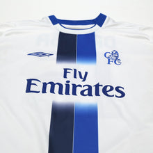 Load image into Gallery viewer, 2003/05 Drogba #15 Chelsea Vintage Umbro UCL Away Football Shirt (L)3
