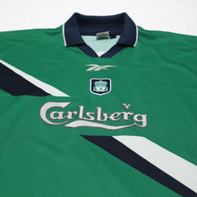 Load image into Gallery viewer, 1999/00 Gerrard #28 Liverpool Vintage Reebok Away Football Shirt (46/48) XXL3
