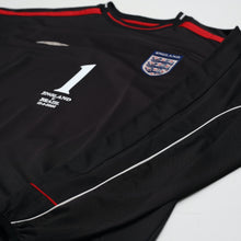 Load image into Gallery viewer, 2002/03 Seaman #1 England Vintage Umbro GK Football Shirt (L) 2002 WC Brazil4
