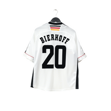 Load image into Gallery viewer, 1998/00 Bierhoff #20 Germany Vintage adidas Home Football Shirt (L) WC 980
