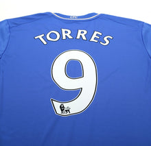 Load image into Gallery viewer, 2012/13 TORRES #9 Chelsea Vintage adidas Home Football Shirt Jersey (L)
