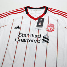Load image into Gallery viewer, 2010/11 Suarez #7 Liverpool Vintage adidas Away Football Shirt (XL) BNWT2

