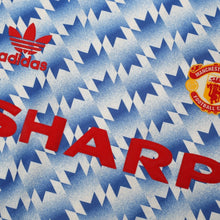 Load image into Gallery viewer, 1990/92 Manchester United Retro adidas Originals Away Football Shirt (S/M)7
