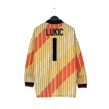 Load image into Gallery viewer, 1995/96 Lukic #1 Leeds United Vintage Asics Goalkeeper Football Shirt (XL) GK1
