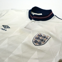 Load image into Gallery viewer, 1988/90 England Vintage Umbro Home Football Shirt (38/40) M4
