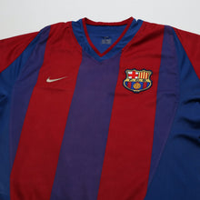 Load image into Gallery viewer, 2002/03 Riquelme #10 Barcelona Vintage Nike Home Football Shirt (M) Player Spec2
