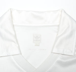 1985/86 SANCHEZ #9 Real Madrid Retro adidas Originals Home Football Shirt (L)