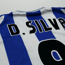 Load image into Gallery viewer, 2001/03 D. Silva #9 Malaga Vintage Umbro Home Football Shirt (L)11
