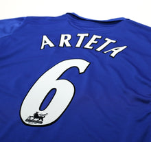 Load image into Gallery viewer, 2005/06 ARTETA #6 Everton Vintage Umbro Home Football Shirt (L)
