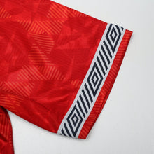 Load image into Gallery viewer, 1990/93 Wright #14 England Vintage Umbro Away Football Shirt (M) US Cup 937
