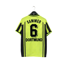 Load image into Gallery viewer, 1996/97 Sammer #6 Borussia Dortmund Vintage Nike Home Football Shirt (L)0
