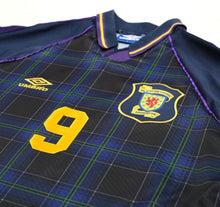 Load image into Gallery viewer, 1994/96 McCOIST #9 Scotland  Euro 96 Umbro Home Football Shirt (L) Rangers

