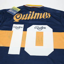 Load image into Gallery viewer, 1995/96 Maradona #10 Boca Juniors Olan Reissue Quilmes LS Shirt 42 (L) BNWT9
