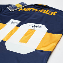 Load image into Gallery viewer, 1994/95 Maradona #10 Boca Juniors Olan Reissue Home Football Shirt 42 (M/L) BNWT12
