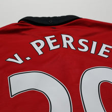 Load image into Gallery viewer, 2013/14 Van Persie #20 Manchester United Vintage Home Football Shirt (M)12
