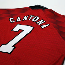 Load image into Gallery viewer, 1996/98 Cantona #7 Manchester United Vintage Umbro Home Football Shirt (XL)11
