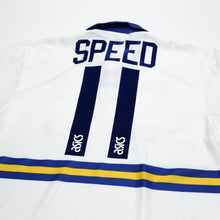 Load image into Gallery viewer, 1993/95 Speed #11 Leeds United Vintage ASICS Home Football Shirt (L)9
