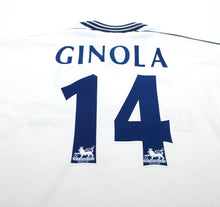 Load image into Gallery viewer, 1997/99 GINOLA #14 Tottenham Hotspur Vintage PONY Home Football Shirt (S)
