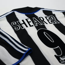 Load image into Gallery viewer, 2000/01 Shearer #9 Newcastle United Vintage adidas Home Football Shirt (XL)13
