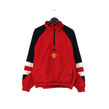 Load image into Gallery viewer, 2023/24 Manchester United adidas Icons 1/4 Zip Football Track Top Jacket (M/L)0
