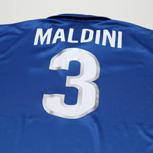 Load image into Gallery viewer, 1997/98 Maldini #3 Italy Vintage Nike Home Football Shirt (XXL) World Cup 9810
