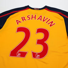 Load image into Gallery viewer, 2008/09 Arshavin #23 Arsenal Vintage Nike Away Football Shirt (L)9
